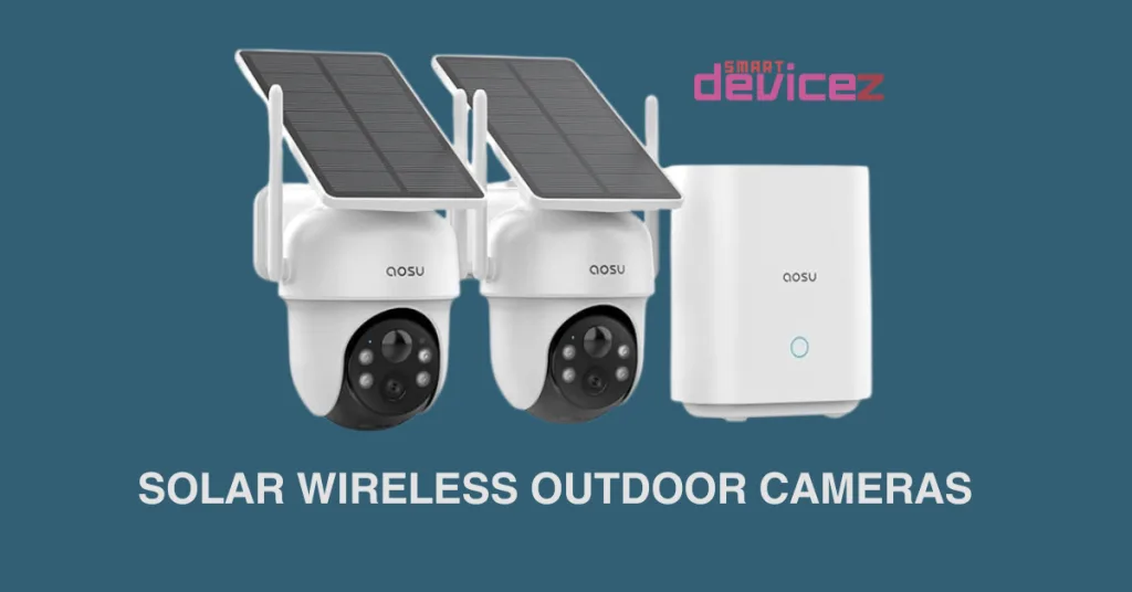 AOSU Security Cameras Outdoor Wireless: The Ultimate 360° Solar-Powered Surveillance System