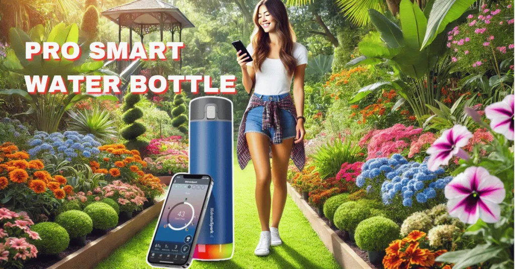 HidrateSpark PRO Smart Water Bottle – Bluetooth Hydration Tracking, LED Reminder, and Insulated Stainless Steel